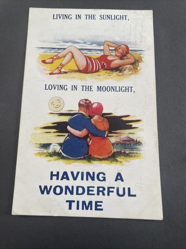 Bamforth saucy seaside - &,