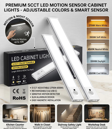 Led motion sensor - led, light