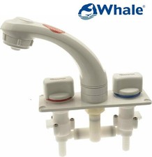 WHALE Elegance Mixer Hot & Cold Tap White Caravan Motorhome - RT2010