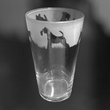 WIRE FOX TERRIER Frieze Boxed