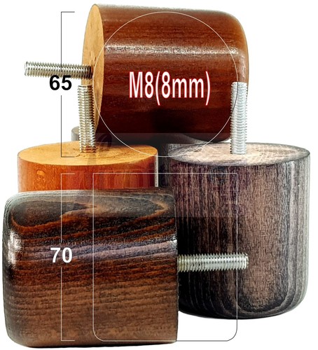 Round solid wood furniture - round,