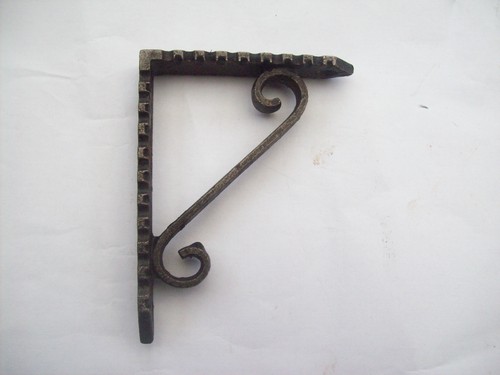 Black wax finish - finish, scroll