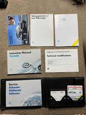 VW Corrado service folder -