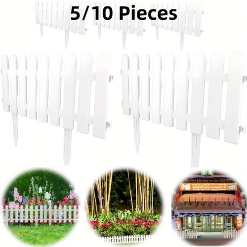 10pieces white plastic - 5/10pieces,