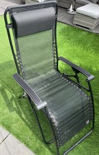 Lafuma RSXA Zero Gravity Recliner Chair Black