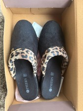 Pavers Mule Slippers Size 5