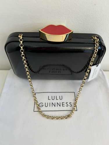 Lulu guinness black patent - guinness,