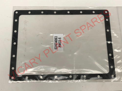 Oil sump gasket jcb - gasket, no