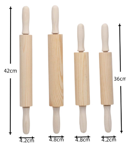 1pc wooden shaped dough - shaped,