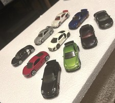 Matchbox Porsche 5 x 911 GT3 + 1 Hot wheels 911 + 4 x Audi R8 - Super Car Garage