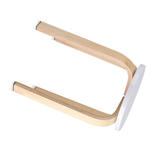 White 1pc antislip - white, bent