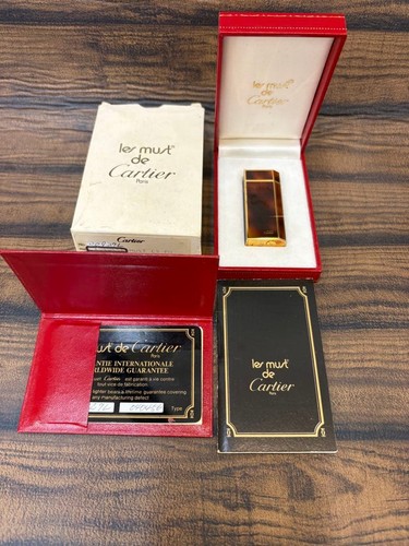 Cartier gas lighter must - must, de