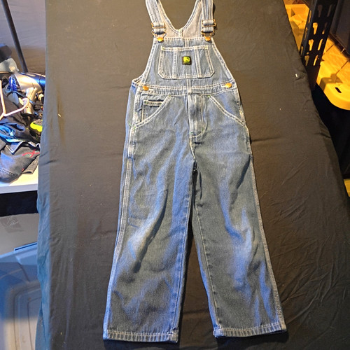 John deere boys denim - denim, bib