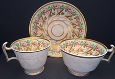 Spode china trio of teacup