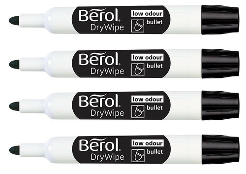 Berol black drywipe - berol,