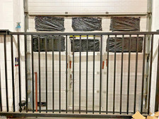 Cantilever Gate Sliding Heavy Duty Metal w/ Wheel Carriage for Driveway 5.3mx2m