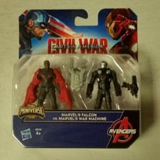 Civil War Captain America Falcon vs War Machine Miniverse Figures Marvel