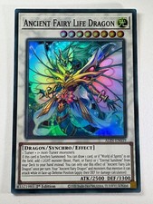 Ancient Fairy Life Dragon ALIN-EN039 Super Rare 1st Edition YuGiOh Card