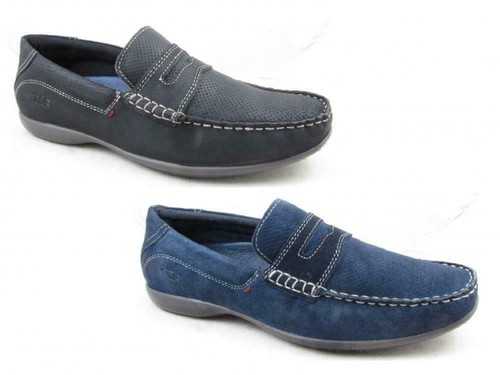 Mens leather loafers - leather,