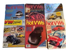 Dune Buggies And Hot Vw's Magazine Lot Of 6 1980s Trends & Off Road Performance