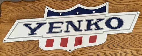 Porcelain enamel yenko - enamel, single