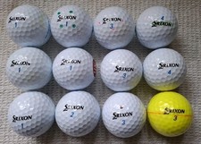 12 x SRIXON AD333 PLAYING GOLF BALLS. QUALITY NEARLY NEW.....