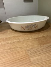Vintage Pyrex Blue Iris