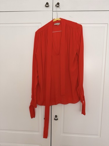 Second hand bright orange - second,