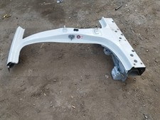 2015 BMW X6 F16 LEFT PASSENGER SIDE B PILLAR CUT WHITE
