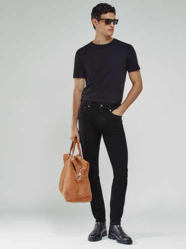 Reiss mens black denim - mens,