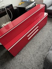 IKEA Besta Burs TV Unit High Gloss