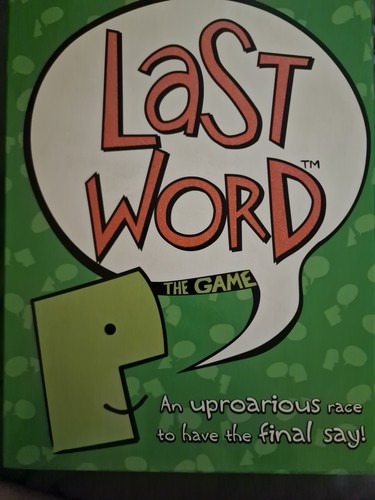 The last word game - last,