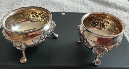 Pair superior silver - a, of