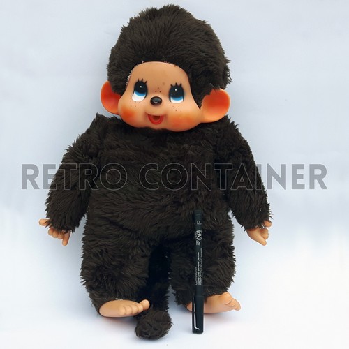Vintage giant plush - doll, mon