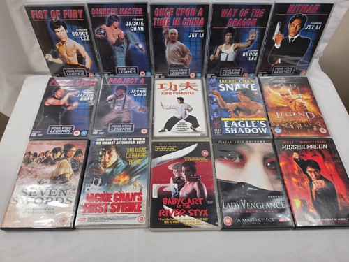 Martial arts dvd bundle - 15,