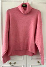 H&M Polo Neck Jumper with Wool size S ~ UK 8 - 10
