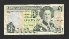 Jersey - £1 Pound Banknote -
