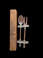 Antique Glass Salad Set &