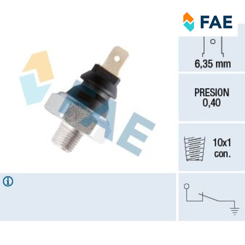 Oil pressure switch fae 11060 - pressure,