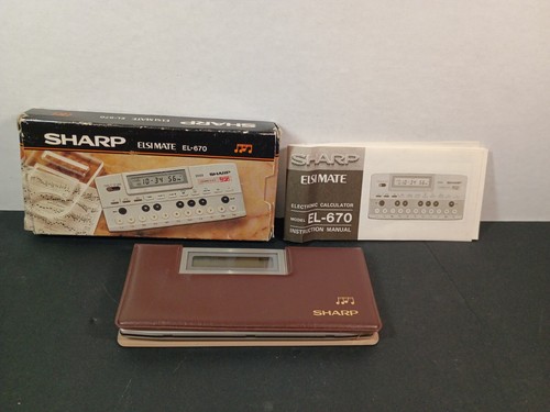 Sharp elsi mate 670 vintage - elsi,