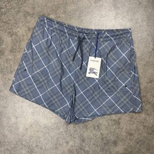 Burberry Pewter Checked Cotton