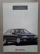 Vauxhall carlton brochure 1991 - carlton,