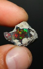 Black Ethiopian Opal Rough