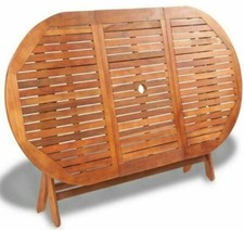 Garden Wooden Outdoor Oval