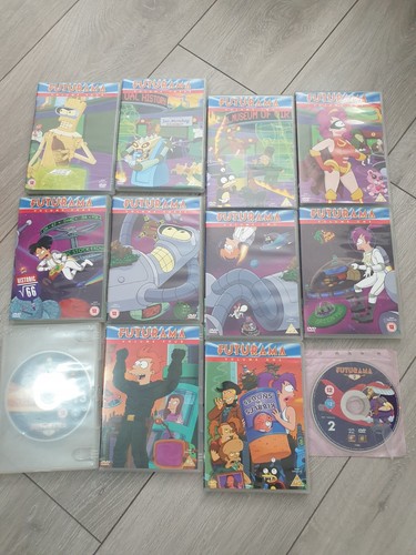 Futurama dvd box set seasons - box,