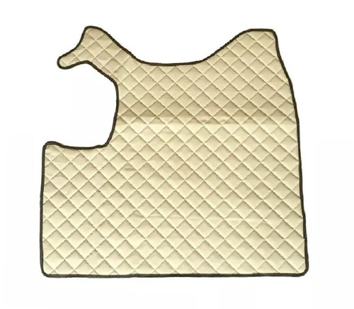 Beige central floor - central, mat