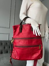 Fossil XL Explorer Fold Over Crossbody Bag Hobo Shoulder Bag Messenger