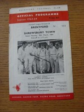 30/03/1964 Brentford v