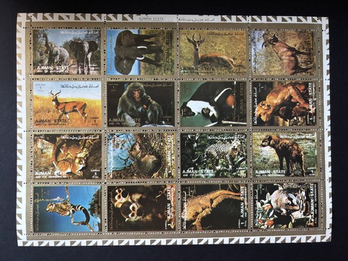 Ajman stamps set of old - set,
