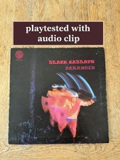 Black Sabbath Paranoid 1st